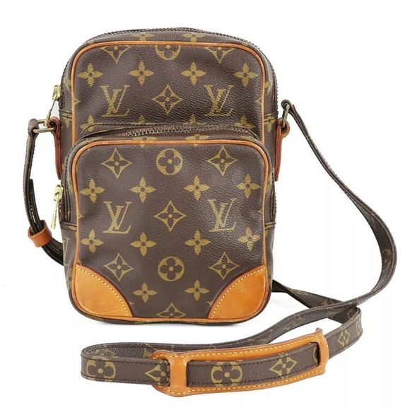 Auth LOUIS VUITTON Amazone Monogram Cross body Shoulder Bag Purse - Picture 8 of 12